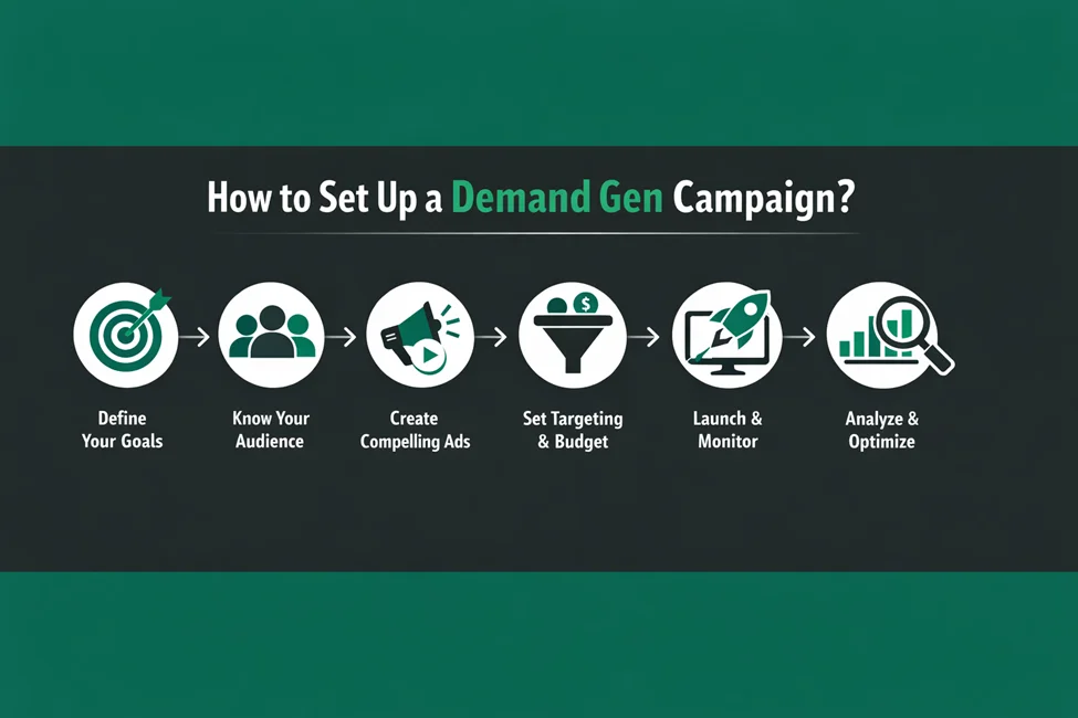 Google Demand Gen Campaigns: The Definitive Setup & Optimization Guide (2026 Edition) 2 How Do You Set Up a Demand Gen Campaign