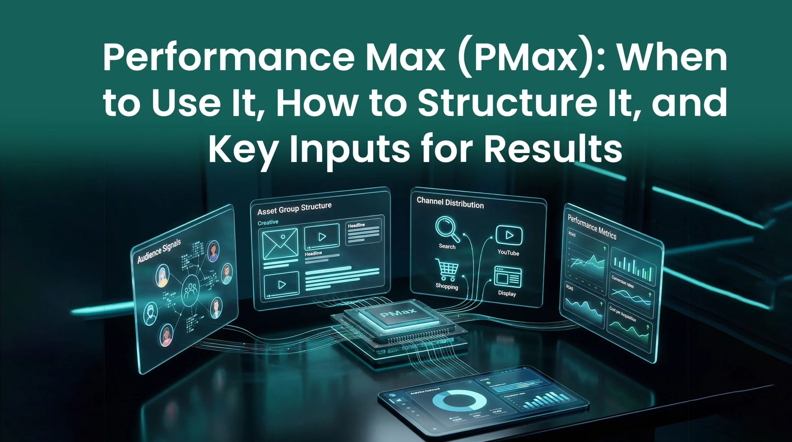 Performance Max (PMax): When to Use It, How to Structure It, and Key Inputs for Results