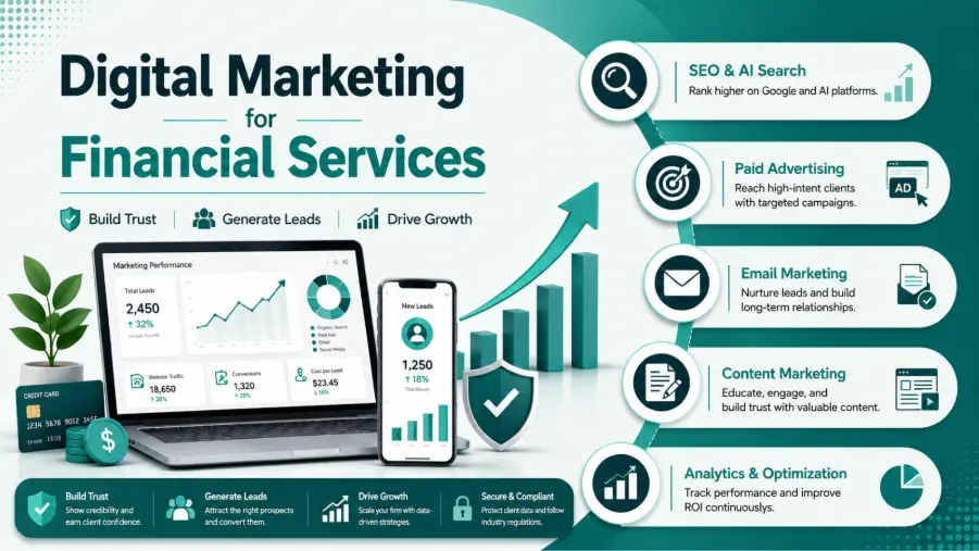 Digital Marketing for Financial Services: Proven Strategies to Grow Your Firm in 2026 1 Common Goals of Marketing for Financial Services