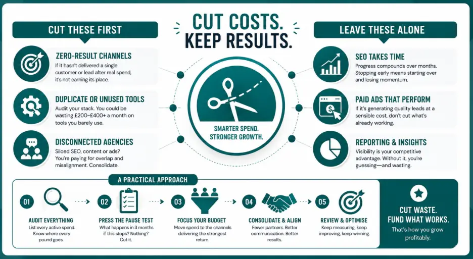 How to Actually Cut Digital Marketing Costs Without Cutting Results
