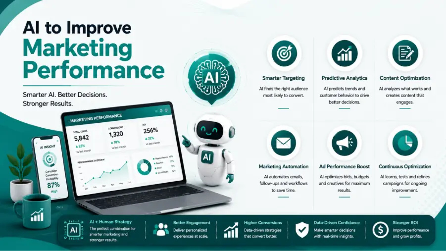 Digital Marketing for Financial Services: Proven Strategies to Grow Your Firm in 2026 2 Leverage AI to Improve Marketing Performance